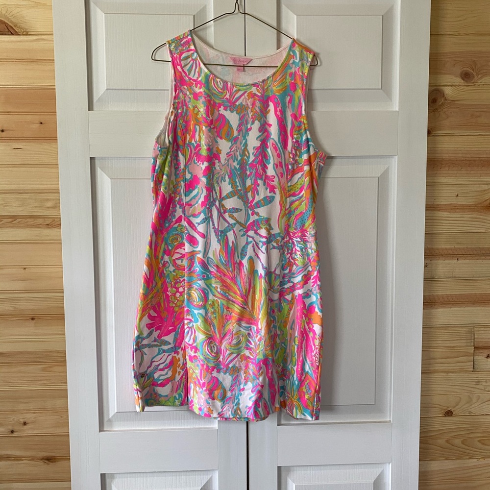 Lily Pulitzer French Terry cutout dress
